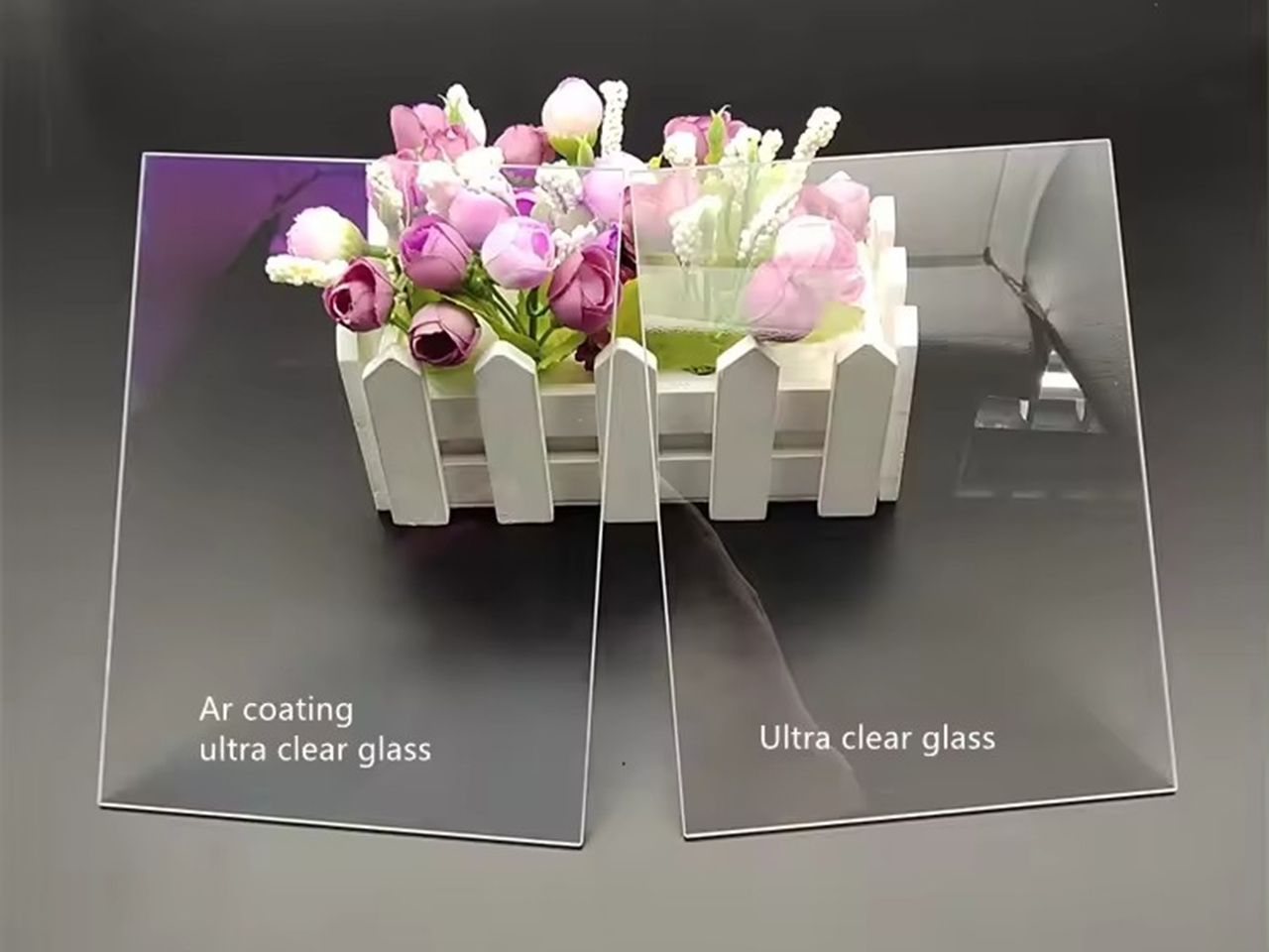 Introduction of anti refelective coated glass.